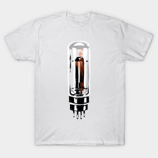 Vintage style vacuum tube illustration T-Shirt